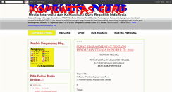 Desktop Screenshot of beritafokusonline.blogspot.com