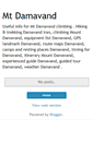 Mobile Screenshot of damavand3.blogspot.com