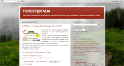 Desktop Screenshot of forestaitalia.blogspot.com