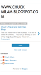 Mobile Screenshot of chuckmilam.blogspot.com