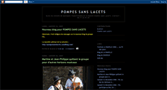 Desktop Screenshot of pompessanslacets.blogspot.com