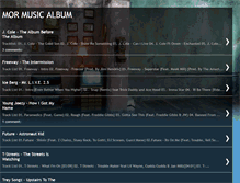 Tablet Screenshot of mormusicalbum.blogspot.com