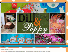 Tablet Screenshot of dillandpoppy.blogspot.com