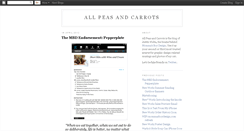 Desktop Screenshot of allpeasandcarrots.blogspot.com