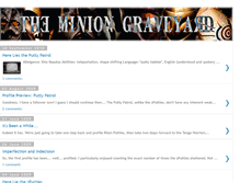 Tablet Screenshot of miniongraveyard.blogspot.com
