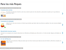 Tablet Screenshot of mundo-peques.blogspot.com