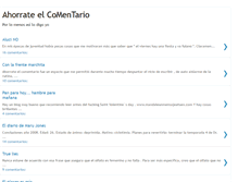 Tablet Screenshot of ahorrateelcomentario.blogspot.com