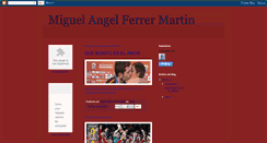 Desktop Screenshot of miguelangelferrermartin.blogspot.com