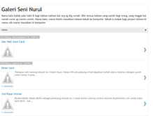 Tablet Screenshot of galeri-nurul.blogspot.com