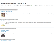 Tablet Screenshot of pensamientos-inconsultos.blogspot.com