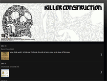 Tablet Screenshot of killerconstruction.blogspot.com