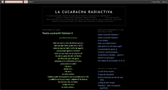 Desktop Screenshot of cucaracharadiactiva.blogspot.com