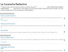 Tablet Screenshot of cucaracharadiactiva.blogspot.com