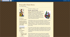 Desktop Screenshot of foucault-tarot.blogspot.com