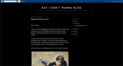 Desktop Screenshot of dont-wanna-blog.blogspot.com