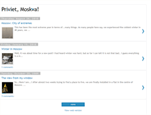 Tablet Screenshot of privietmoskva.blogspot.com