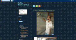 Desktop Screenshot of mapaumembersclub.blogspot.com