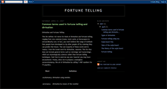 Desktop Screenshot of fortunetellerhere.blogspot.com