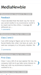 Mobile Screenshot of medianewbie.blogspot.com
