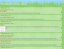Tablet Screenshot of fireflyfarm.blogspot.com