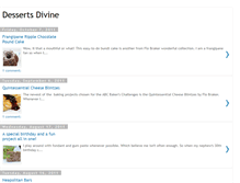 Tablet Screenshot of dessertsdivine.blogspot.com