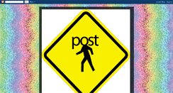 Desktop Screenshot of postpedestrian.blogspot.com