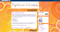 Desktop Screenshot of peaceloveandcooking.blogspot.com