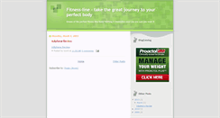Desktop Screenshot of fitness-line.blogspot.com