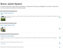 Tablet Screenshot of brownjacketmasters.blogspot.com