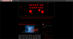 Desktop Screenshot of besosdevampiro.blogspot.com