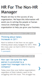 Mobile Screenshot of hrforthenon-hrmanager.blogspot.com