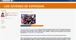 Desktop Screenshot of hablanlosjovenes.blogspot.com