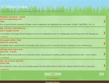 Tablet Screenshot of elmicoxcodes.blogspot.com