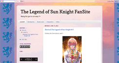 Desktop Screenshot of legend-of-sun-knight.blogspot.com