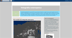 Desktop Screenshot of estenopeicasdelojoblindado.blogspot.com