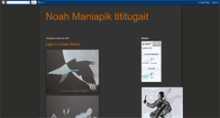 Desktop Screenshot of noahmaniapik.blogspot.com