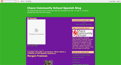 Desktop Screenshot of chaceschoolspanish.blogspot.com