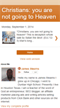 Mobile Screenshot of christiansyouarenotgoingtoheaven.blogspot.com