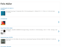 Tablet Screenshot of felixmuellerkunst.blogspot.com