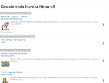 Tablet Screenshot of descubriendonuestrahistoria.blogspot.com