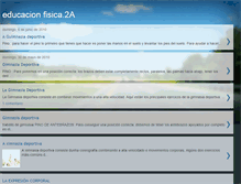 Tablet Screenshot of educacionfisica2a.blogspot.com