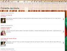 Tablet Screenshot of conectanamoda.blogspot.com