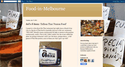 Desktop Screenshot of bestfoodinmelbourne.blogspot.com