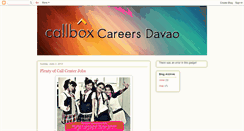 Desktop Screenshot of davaohiringjobs.blogspot.com