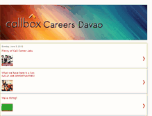 Tablet Screenshot of davaohiringjobs.blogspot.com