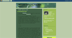 Desktop Screenshot of lovingyourkids.blogspot.com