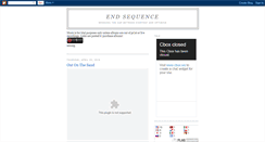 Desktop Screenshot of endsequence.blogspot.com