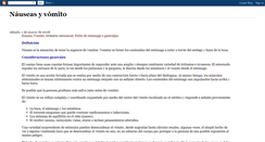 Desktop Screenshot of nauseasyvomito.blogspot.com