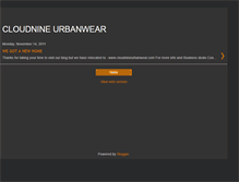 Tablet Screenshot of cloudninebrand.blogspot.com