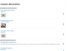 Tablet Screenshot of maison-decoration.blogspot.com